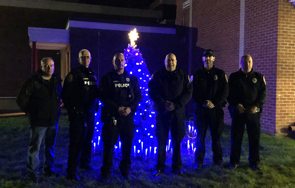 Marlborough officers join together in remembrance of their fallen law enforcement comrades.